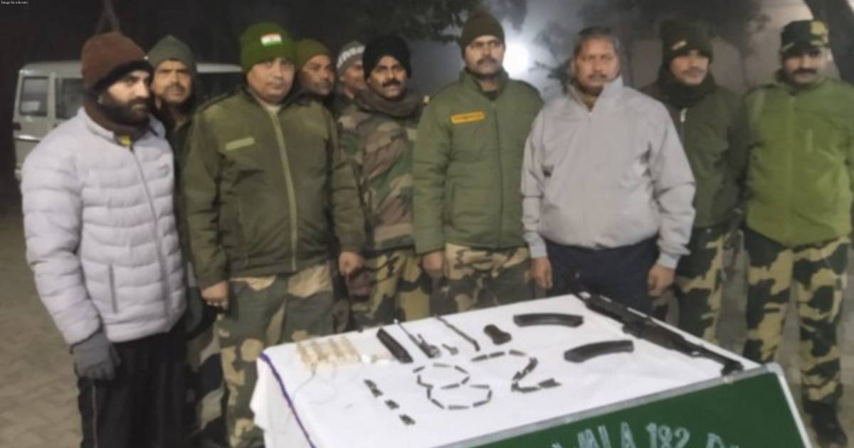 Punjab: BSF seizes illegal arms, ammunition in Ferozpur